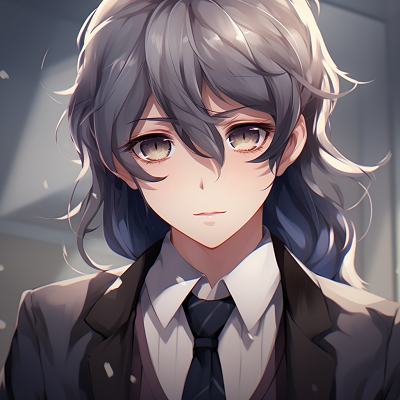 Image For Post | Stylish anime boy in a suit, sharp outlines and cool tones anime cute pfp for boys - [Best Anime Cute PFP Sources](https://hero.page/pfp/best-anime-cute-pfp-sources)