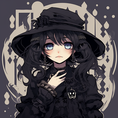 Image For Post | Anime character with stoic expression, dark color theme and clean outlines. unique emo anime pfp - [emo anime pfp Collection](https://hero.page/pfp/emo-anime-pfp-collection)