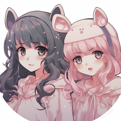 Image For Post | Sailor Moon and Chibiusa in matching profiles, pastel colors and detailed linework. trending matching anime pfp best friends - female - [Matching Anime PFP Best Friends Collection](https://hero.page/pfp/matching-anime-pfp-best-friends-collection)