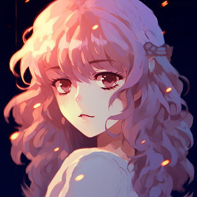 Image For Post | Anime girl gazing at stardusts, soft gradients and sparkling details. animated pfp with aesthetic touch - [Top Animated PFP Creations](https://hero.page/pfp/top-animated-pfp-creations)