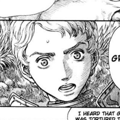 Image For Post | Aesthetic anime & manga PFP for discord, Berserk, Wilderness Reunion - 191, Page 5, Chapter 191. 1:1 square ratio. Aesthetic pfps dark, color & black and white. - [Anime Manga PFPs Berserk, Chapters 142](https://hero.page/pfp/anime-manga-pfps-berserk-chapters-142-191-aesthetic-pfps)