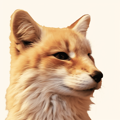 Image For Post | Fox turning head curiously, dynamic pose and vibrant colors. hand-drawn animal pfp - [Animal pfp Deluxe](https://hero.page/pfp/animal-pfp-deluxe)