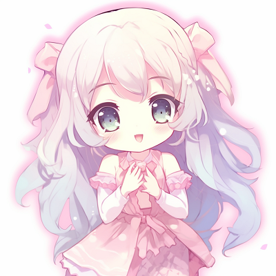 Image For Post | Chibi girl with soft pastel colors, cute and simple lines. top tier kawaii anime pfp - [kawaii anime pfp universe](https://hero.page/pfp/kawaii-anime-pfp-universe)