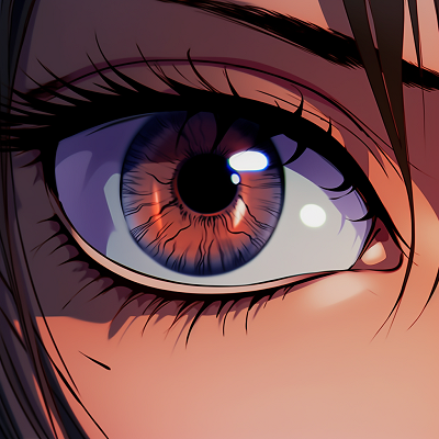 Image For Post | Close-up of a tsundere girl's eye, with intense shading and high-contrast coloring. epic anime eyes pfp girl images - [Anime Eyes PFP Mastery](https://hero.page/pfp/anime-eyes-pfp-mastery)