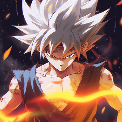 Image For Post | Super Saiyan Goku in intense battle stance, highlighted by strong outlines and dramatic shading. top animated pfp makers - [Best Animated PFP Online](https://hero.page/pfp/best-animated-pfp-online)