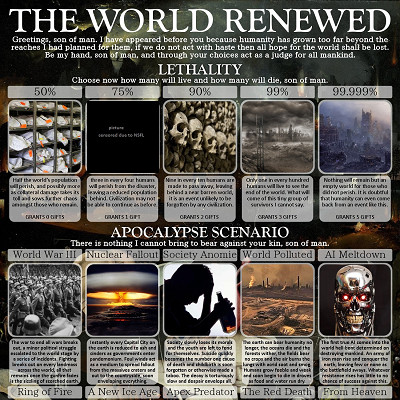 Image For Post The World Renewed CYOA from /tg/