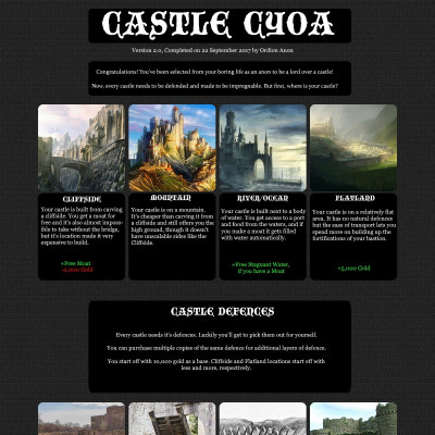 Image For Post Castle CYOA By OrdionAnon