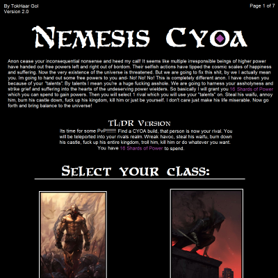 Image For Post Nemesis CYOA