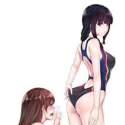 Image For Post Ooi drooling over Kitakami's ass