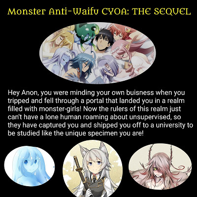 Image For Post Monster Anti-Waifu CYOA: the sequel