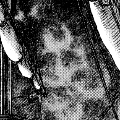 Image For Post | Aesthetic anime & manga PFP for discord, Berserk, A Proclamation of War - 262, Page 12, Chapter 262. 1:1 square ratio. Aesthetic pfps dark, color & black and white. - [Anime Manga PFPs Berserk, Chapters 242](https://hero.page/pfp/anime-manga-pfps-berserk-chapters-242-291-aesthetic-pfps)