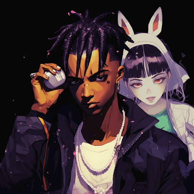 Image For Post | Carti in a casual pose, relaxed body language and subtle color palette. playboi carti in anime art style - [Playboi Carti PFP Anime Art Collection](https://hero.page/pfp/playboi-carti-pfp-anime-art-collection)