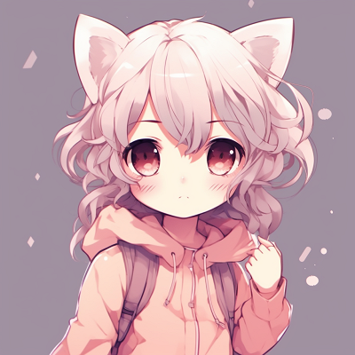 Image For Post Chibi Anime Girl with Cute Smile - cute anime pfp ideas