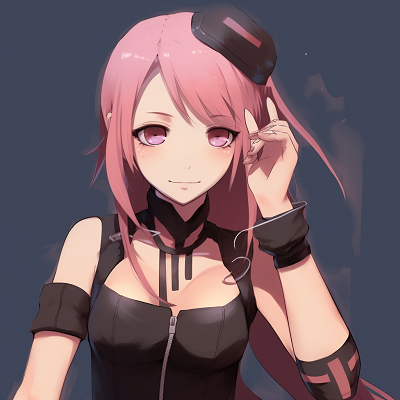 Image For Post | Portrait of Sakura, with emphasis on her characteristic pink hair and forehead protector. y2k anime female characters - [y2k anime pfp Authority](https://hero.page/pfp/y2k-anime-pfp-authority)
