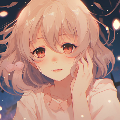 Image For Post | An anime girl with sparkling effects around her, reflecting emotional depth emphasized by the radiant palette and hints of surrealism. stylish pfp anime imagery - [cute pfp anime](https://hero.page/pfp/cute-pfp-anime)