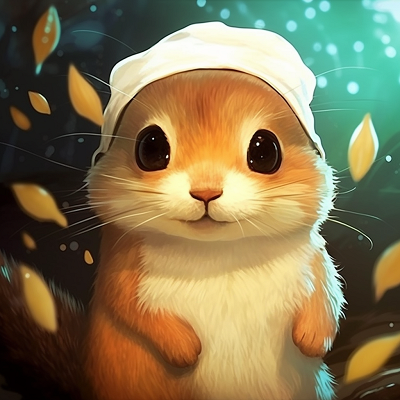 Image For Post | Anime style hamster profile picture with adorable detail and pastel tones. endearing animal pfp - [Animal pfp Deluxe](https://hero.page/pfp/animal-pfp-deluxe)