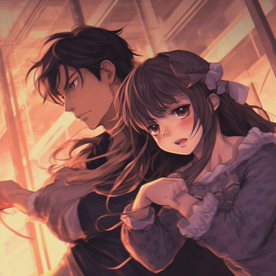 Image For Post | Close-up of an adventurous anime duo, highlighting the sharp character art style and vibrant colors. adventurous anime matching pfp couple - [Anime Matching Pfp Couple](https://hero.page/pfp/anime-matching-pfp-couple)
