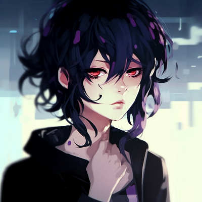 Image For Post | Monochrome emo anime profile picture, creating an intense atmosphere through high contrast and sharp lines. colored emo anime pfp - [emo anime pfp Collection](https://hero.page/pfp/emo-anime-pfp-collection)