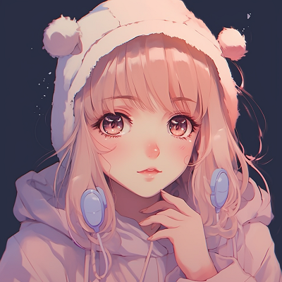 Image For Post | Anime girl wearing a big bow in her hair, with a feminine and delicate design. creating your cute anime girl pfp anime pfp - [Cute Anime Girl pfp Central](https://hero.page/pfp/cute-anime-girl-pfp-central)