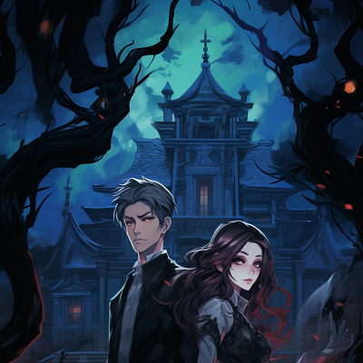 Image For Post Gothic Manhua Horror Haunted Mansion - Wallpaper
