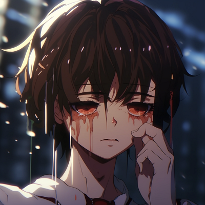 Image For Post | Expressive crying anime character, focus on teardrops and distressed facial expressions expressive crying anime pfp pfp for discord. - [Crying Anime PFP](https://hero.page/pfp/crying-anime-pfp)