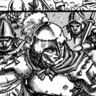 Image For Post | Aesthetic anime & manga PFP for discord, Berserk, The Golden Age (1) (LQ) - 0.09, Page 23, Chapter 0.09. 1:1 square ratio. Aesthetic pfps dark, color & black and white. - [Anime Manga PFPs Berserk, Chapters 0.09](https://hero.page/pfp/anime-manga-pfps-berserk-chapters-0.09-42-aesthetic-pfps)