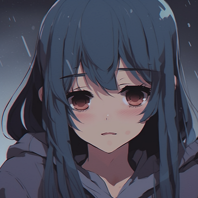 Image For Post | Depressed Anime Girl left behind, detailed background and a sorrowful look emphasized by a cooler color scheme. depressed anime girl pfp for profiles pfp for discord. - [depressed anime girl pfp](https://hero.page/pfp/depressed-anime-girl-pfp)