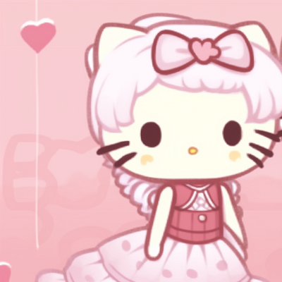Image For Post | Two characters, matching Hello Kitty outfits, pleasant smiles, and soft colors hello kitty inspired matching wallpaper pfp for discord. - [hello kitty matching pfp, aesthetic matching pfp ideas](https://hero.page/pfp/hello-kitty-matching-pfp-aesthetic-matching-pfp-ideas)