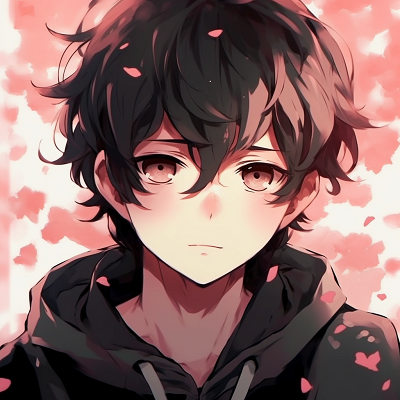 Image For Post | Profile view of an anime boy with cherry blossoms, pastel colors and intricate detailing. anime boy pfp ideas pfp for discord. - [anime guys pfp suggestions](https://hero.page/pfp/anime-guys-pfp-suggestions)