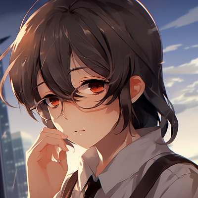 Image For Post | Anime boy in school uniform, highlighting clean lines and cool color palette. cute anime profile pictures for boys pfp for discord. - [anime pfp cute](https://hero.page/pfp/anime-pfp-cute)