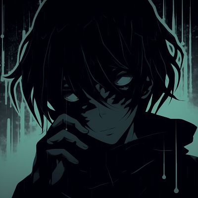 Image For Post | An anime character in the midst of deeply shadowed setting demonstrating use of darker color schemes anime pfp dark aesthetic style pfp for discord. - [anime pfp dark aesthetic Collection](https://hero.page/pfp/anime-pfp-dark-aesthetic-collection)