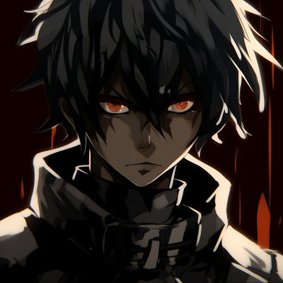 Image For Post | A black aesthetic profile picture from Death Note exhibiting a mysterious aura. anime black pfp aesthetics pfp for discord. - [Anime Black PFP](https://hero.page/pfp/anime-black-pfp)
