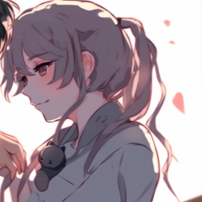 Image For Post | Two characters, blushy expressions, soft tones, sharing a quiet whisper that indicates a touch of affection. top whispering pfp discord pfp for discord. - [matching pfp discord, aesthetic matching pfp ideas](https://hero.page/pfp/matching-pfp-discord-aesthetic-matching-pfp-ideas)