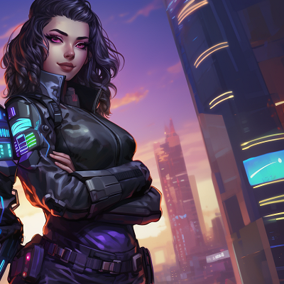 Image For Post | Two characters in high-tech tactical gear, lively colors, with a futuristic city in the background. valorant matching pfp characters pfp for discord. - [valorant matching pfp, aesthetic matching pfp ideas](https://hero.page/pfp/valorant-matching-pfp-aesthetic-matching-pfp-ideas)