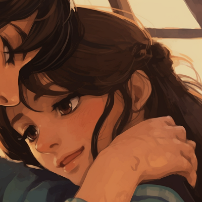 Image For Post | Two characters, spectral hues and intricate details, their hands tenderly touching. unique cute matching pfp for couples ideas pfp for discord. - [cute matching pfp for couples, aesthetic matching pfp ideas](https://hero.page/pfp/cute-matching-pfp-for-couples-aesthetic-matching-pfp-ideas)