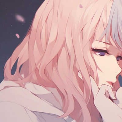Image For Post | Two characters, pastel palette and soft lines, sharing an intimate gaze. anime pfp matching of lovebirds pfp for discord. - [anime pfp matching, aesthetic matching pfp ideas](https://hero.page/pfp/anime-pfp-matching-aesthetic-matching-pfp-ideas)
