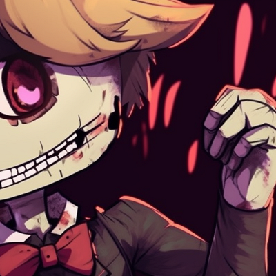 Image For Post | Two characters showing distinct facial expressions, vibrant colors against a grim backdrop. awesome fnaf pfps to match pfp for discord. - [fnaf matching pfp, aesthetic matching pfp ideas](https://hero.page/pfp/fnaf-matching-pfp-aesthetic-matching-pfp-ideas)