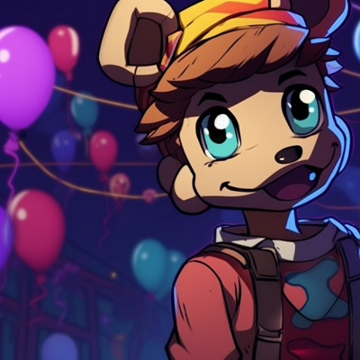 Image For Post | Balloon Boy and JJ in an arcade setting, vibrant neon colors, giving a playful vibe. find your perfect fnaf matching pfp pfp for discord. - [fnaf matching pfp, aesthetic matching pfp ideas](https://hero.page/pfp/fnaf-matching-pfp-aesthetic-matching-pfp-ideas)