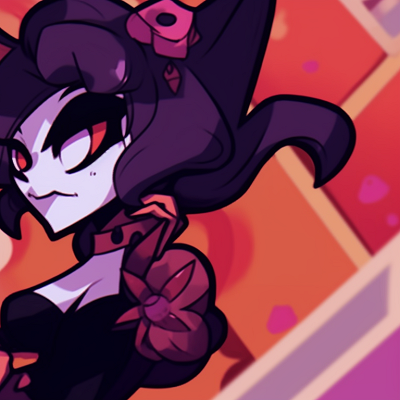 Image For Post | Close-up of Moxxie and Millie, sharp detailing, holding hands. moxxie and millie stickers pfp for discord. - [moxxie and millie matching pfp, aesthetic matching pfp ideas](https://hero.page/pfp/moxxie-and-millie-matching-pfp-aesthetic-matching-pfp-ideas)