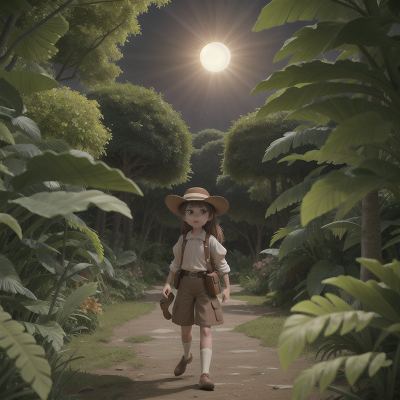 Image For Post Anime, solar eclipse, jungle, hail, detective, cowboys, HD, 4K, AI Generated Art