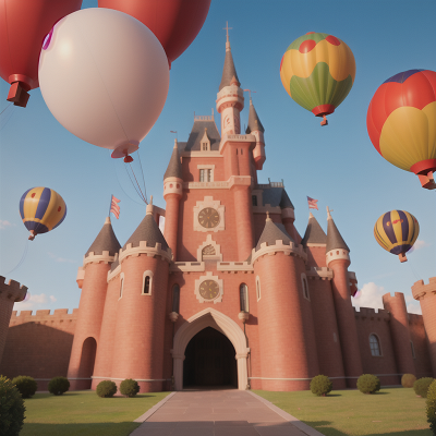 Image For Post Anime, balloon, confusion, castle, betrayal, carnival, HD, 4K, AI Generated Art