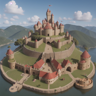 Image For Post Anime, medieval castle, circus, school, kangaroo, map, HD, 4K, AI Generated Art