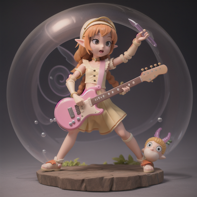 Image For Post Anime, mummies, bubble tea, sword, fairy, electric guitar, HD, 4K, AI Generated Art