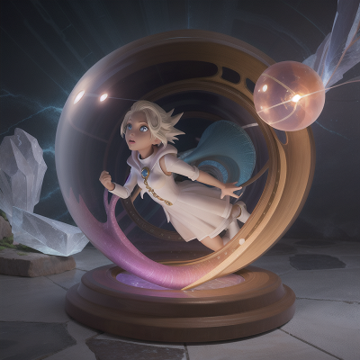 Image For Post Anime, storm, fish, crystal ball, confusion, teleportation device, HD, 4K, AI Generated Art