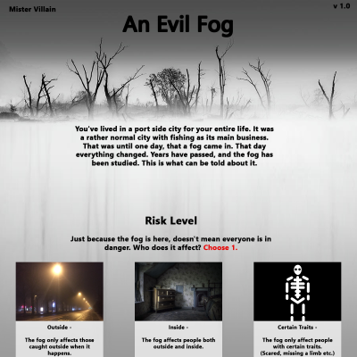Image For Post An Evil Fog CYOA by Mister_Villain