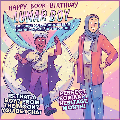 Image For Post Lunar Boy book birthday