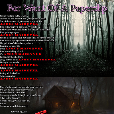 Image For Post For Want Of A Paperclip V1.2 CYOA by cursed_DM