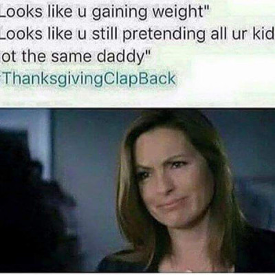 Image For Post Thanksgiving clapback dump