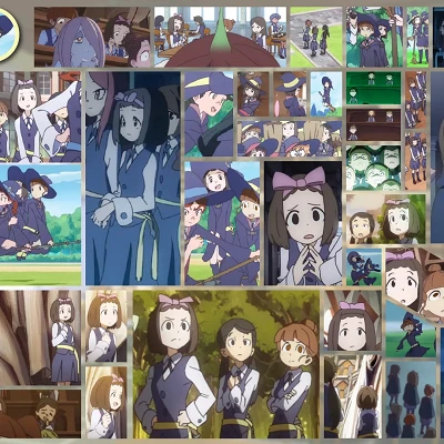 Image For Post (WIP) Detailed LWA background witch collages Part 1