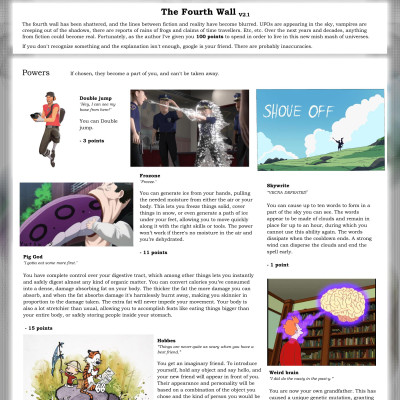 Image For Post The Fourth Wall CYOA V2.1 by Turpentine01